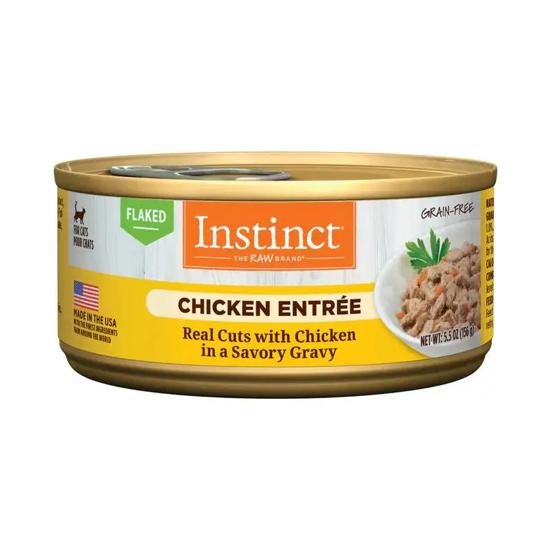 Nature's Variety Instinct 無穀物肉汁雞肉片貓用主食罐頭 5.5oz
